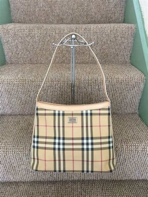 burberry hobo nylon bag|burberry shoulder bag vintage.